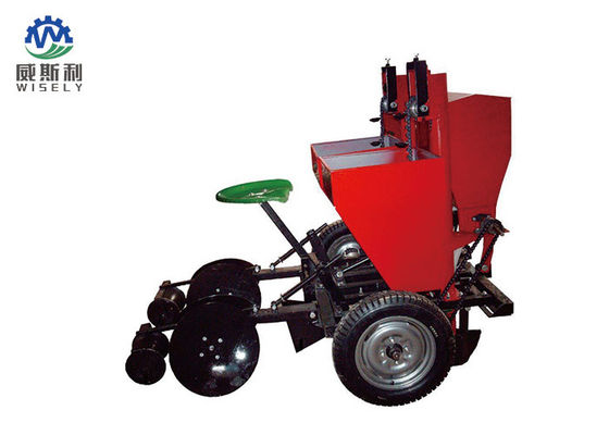 China máquina de la siembra del plantador de la patata de la fila del tanque 2 de la semilla de 0.08*2m m/de la patata para la granja proveedor