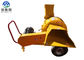 Pequeño burilador de madera amarillo del Pto/máquina chipper 7.5-15KW de la rama de árbol proveedor